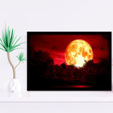 Blood Moon Framed Art Prints Wall Decor - Painting Prints, Framed Picture