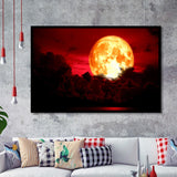 Blood Moon Framed Art Prints Wall Decor - Painting Prints, Framed Picture