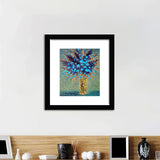 Bloom in blues - Art Prints, Framed Prints, Wall Art Prints, Frame Art