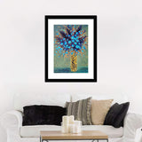 Bloom in blues - Art Prints, Framed Prints, Wall Art Prints, Frame Art