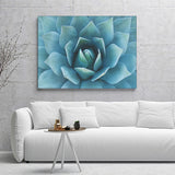 Blue Agave Flower Canvas Wall Art - Canvas Prints, Prints For Sale, Painting Canvas,Canvas On Sale 