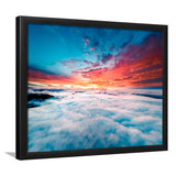 Blue Cloud Framed Art Prints Wall Art Decor, Framed Picture, Home Decor