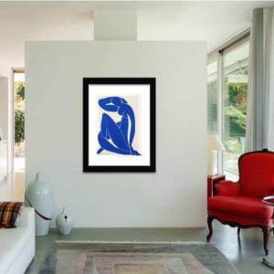 Blue Nude By Henri Matisse-Canvas Art,Art Print,Framed Art,Plexiglass cover