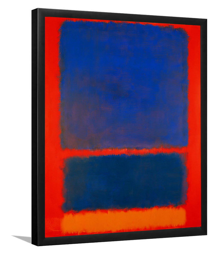 Blue, Orange, Red 1961 By Mark Rothk-Art Print, Frame Art, Plexiglas Cover