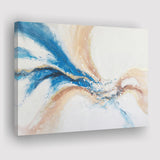 Blue Phoenix Abtract Canvas Prints Wall Art - Painting Canvas, Home Decor, Canvas Art, Prints For Sale