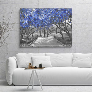 Blue Trees Canvas Wall Art - Canvas Prints, Prints for Sale, Canvas Painting, Canvas On Sale