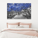 Blue Trees Canvas Wall Art - Canvas Prints, Prints for Sale, Canvas Painting, Canvas On Sale