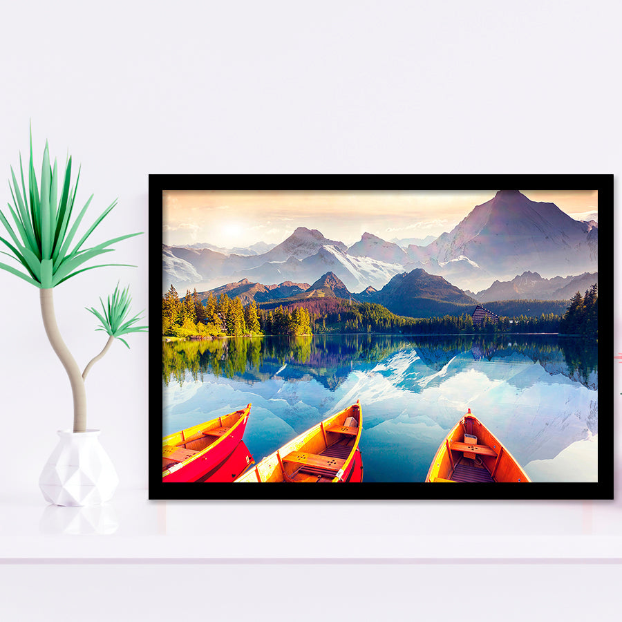Boat Art Framed Art Prints Wall Art Decor, Framed Picture, Home Decor