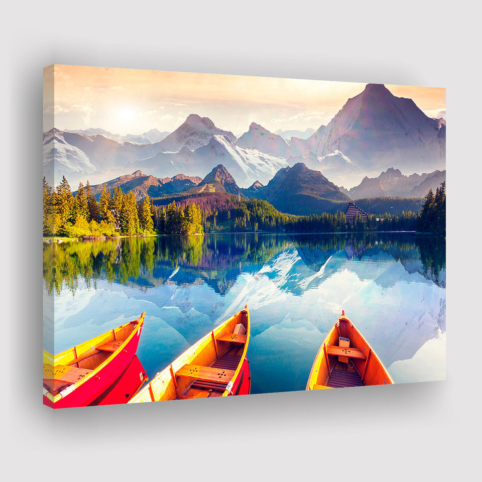 Boat Art Canvas Prints Wall Art Decor - Painting Canvas,Home Decor, Ready to Hang