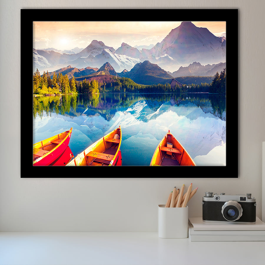 Boat Art Framed Art Prints Wall Art Decor, Framed Picture, Home Decor