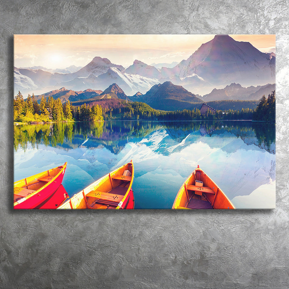 Boat Art Canvas Prints Wall Art Decor - Painting Canvas,Home Decor, Ready to Hang
