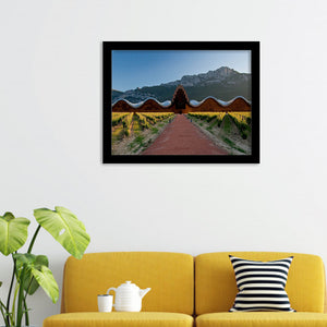 Bodegas Ysios Wine Cellar Spain Framed Art Prints - Framed Prints, Prints For Sale, Painting Prints,Wall Art Decor