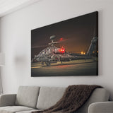 Boeing Ah 64 Apache Military Aircraft Canvas Prints Wall Art Decor - Painting Canvas, Art Prints, Ready to Hang