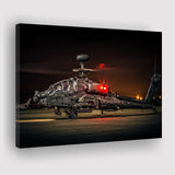 Boeing Ah 64 Apache Military Aircraft Canvas Prints Wall Art Decor - Painting Canvas, Art Prints, Ready to Hang