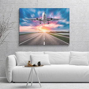 Boeing Landing Canvas Wall Art - Canvas Prints, Prints for Sale, Canvas Painting, Canvas On Sale