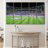Bolton Wanderers Stadium Canvas Prints Bolton Stadium Wall Art Reebok,Multi Panels B,Sport Stadium Art Prints, Fan Gift