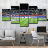 Bolton Wanderers Stadium Canvas Prints Bolton Stadium Wall Art Reebok,Multi Panels,Sport Stadium Art Prints, Fan Gift