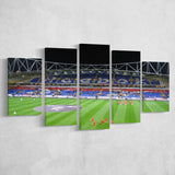 Bolton Wanderers Stadium Canvas Prints Bolton Stadium Wall Art Reebok,Multi Panels,Sport Stadium Art Prints, Fan Gift