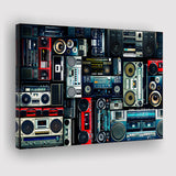 Boombox Canvas Prints Wall Art Decor - Painting Canvas,Home Decor, Ready to Hang