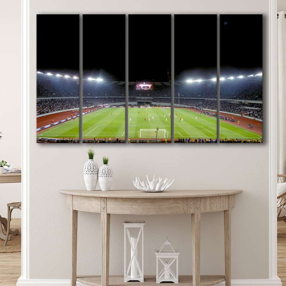 Boris Paichadze Dinamo Arena, Stadium Canvas, Sport Art, Gift for him, Multi Panels B, Canvas Prints Wall Art Decor