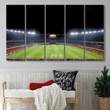 Boris Paichadze Dinamo Arena, Stadium Canvas, Sport Art, Gift for him, Multi Panels B, Canvas Prints Wall Art Decor