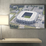 Borussia Park, Stadium Canvas, Sport Art, Gift for him, Fan Gift, Canvas Prints Wall Art Decor