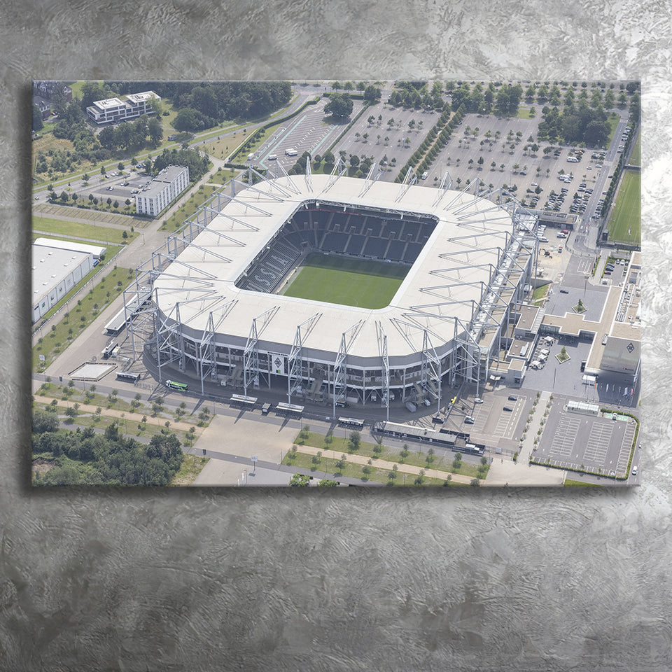 Borussia Park, Stadium Canvas, Sport Art, Gift for him, Fan Gift, Canvas Prints Wall Art Decor