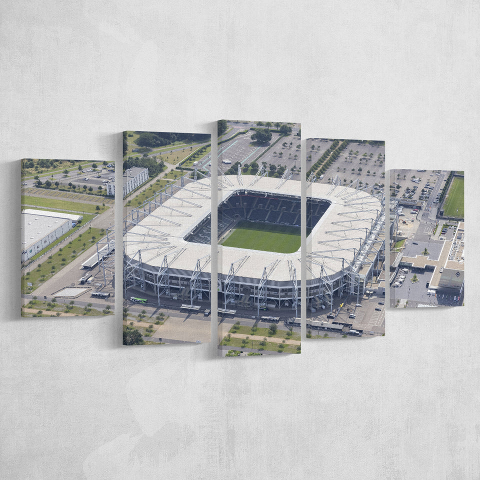 Borussia Park, Stadium Canvas, Sport Art, Large Canvas, Multi Panels, Canvas Prints Wall Art Decor