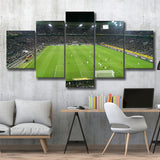 Borussia Park Stadium, Stadium Canvas, Sport Art, Large Canvas, Multi Panels, Canvas Prints Wall Art Decor