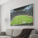 Borussia Park Stadium, Stadium Canvas, Sport Art, Gift for him, Fan Gift, Canvas Prints Wall Art Decor