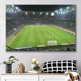 Borussia Park Stadium, Stadium Canvas, Sport Art, Gift for him, Fan Gift, Canvas Prints Wall Art Decor