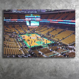 Boston Celtics Wall Art TD Garden Stadium Canvas Prints Basketball,Sport Stadium Art Prints, Fan Gift, Wall Decor