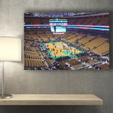 Boston Celtics Wall Art TD Garden Stadium Canvas Prints Basketball,Sport Stadium Art Prints, Fan Gift, Wall Decor