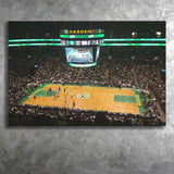 Boston Celtics Wall Art TD Garden Stadium Canvas Prints Basketball,Sport Stadium Art Prints, Fan Gift, Wall Decor