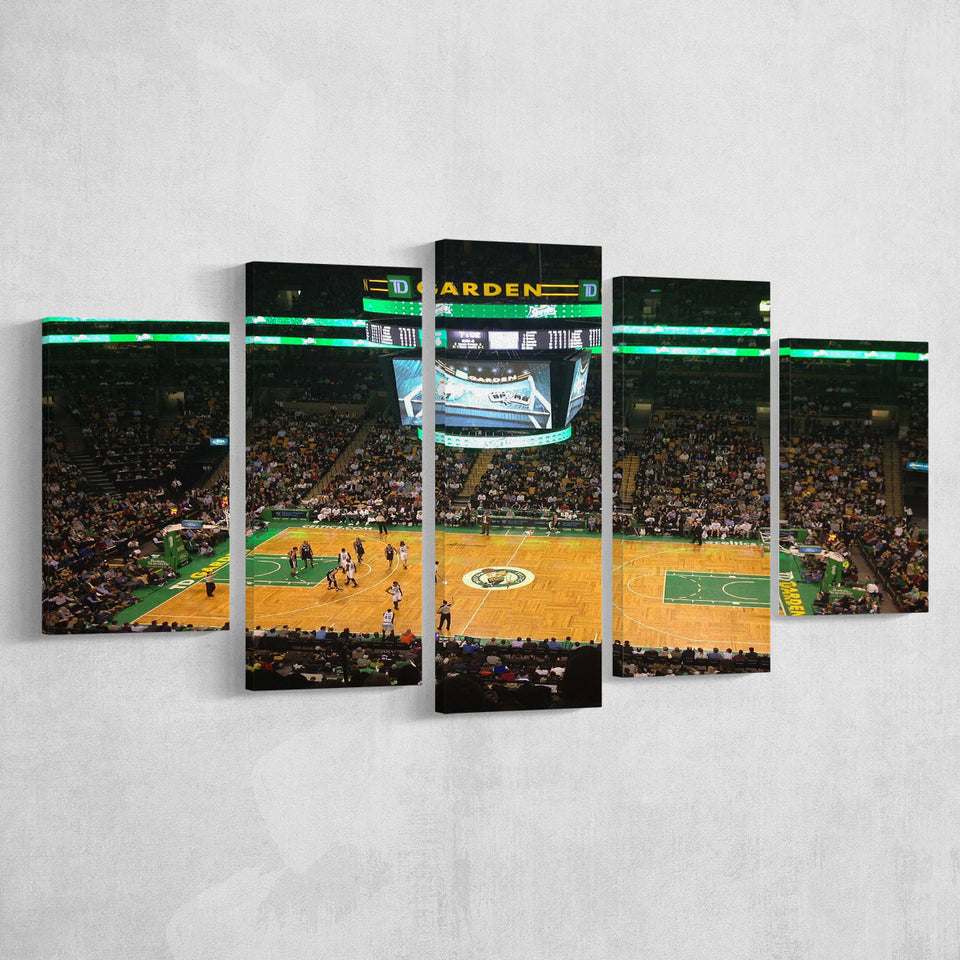 Boston Celtics Wall Art TD Garden Stadium Canvas Prints Basketball,Mul –  UnixCanvas