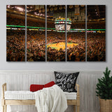 Boston Garden, Stadium Canvas, Sport Art, Gift for him, Multi Panels B, Canvas Prints Wall Art Decor