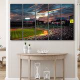 Boston Red Sox Stadium Wall Art Fenway Park Stadium Canvas Prints,Multi Panels B,Sport Stadium Art Prints, Fan Gift