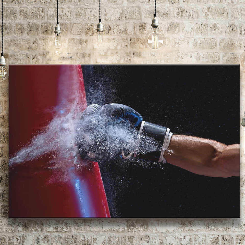 Boxing Wall Art, Boxing Canvas, Gym Wall Art Canvas Prints Wall Art Home Decor
