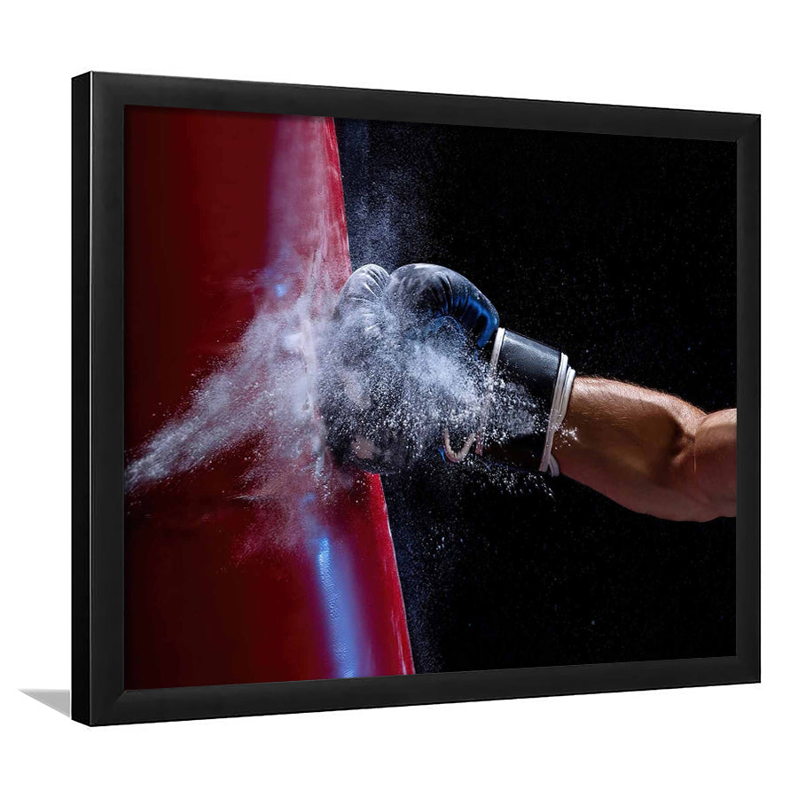 Boxing Wall Art, Boxing Canvas, Gym Wall Art Framed Art Prints, Wall Art,Home Decor,Framed Picture