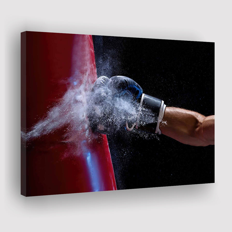 Boxing Wall Art, Boxing Canvas, Gym Wall Art Canvas Prints Wall Art Home Decor