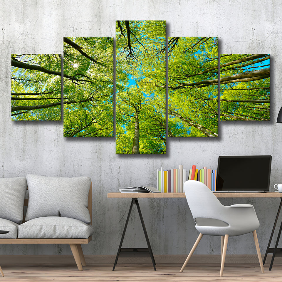 Branch Tree Trees Canvas Large Canvas Prints Multi Panels Wall Art Prints Home Decor