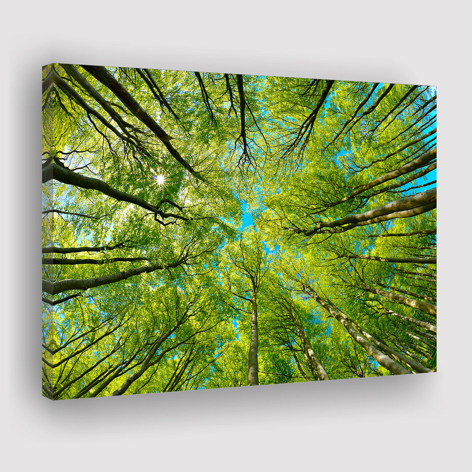 Branch Tree Trees Canvas Landscape Canvas Prints Wall Art Home Decor - Painting Canvas, Ready to hang