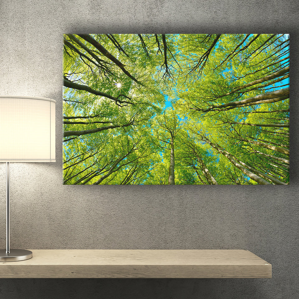 Branch Tree Trees Canvas Landscape Canvas Prints Wall Art Home Decor - Painting Canvas, Ready to hang