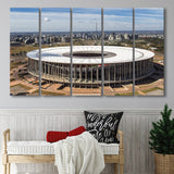 Brasilia Stadium, Stadium Canvas, Sport Art, Gift for him, Multi Panels B, Canvas Prints Wall Art Decor