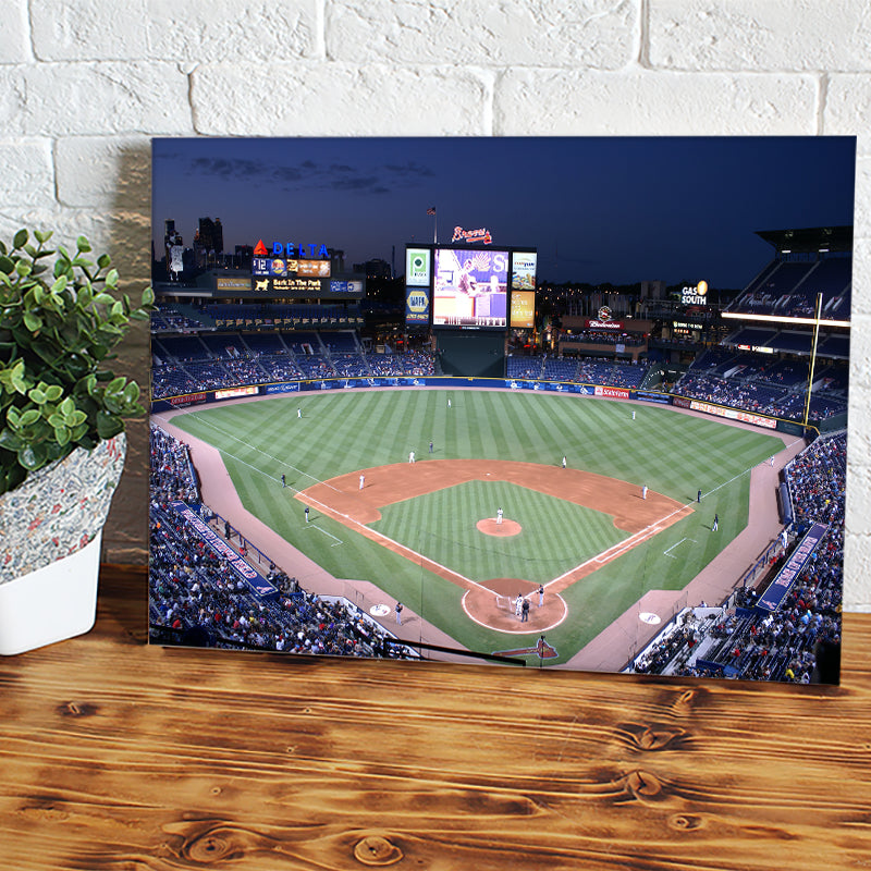 Braves Turner Field From A Rockymountainway Point Of View Canvas Wall Art - Canvas Prints, Prints for Sale, Canvas Painting, Canvas on Sale