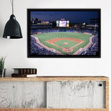 Braves Turner Field From A Rockymountainway Point Of View Framed Canvas Prints Wall Art - Painting Prints,Wall Decor, Painting Canvas