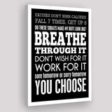 Breathe Through It Canvas Prints Wall Art - Painting Canvas, Wall Decor, Painting Prints