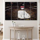 Bridgestone Arena Nashville, Stadium Canvas, Sport Art, Gift for him, Multi Panels B, Canvas Prints Wall Art Decor