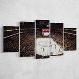 Bridgestone Arena Nashville, Stadium Canvas, Sport Art, Large Canvas, Multi Panels, Canvas Prints Wall Art Decor