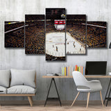 Bridgestone Arena Nashville, Stadium Canvas, Sport Art, Large Canvas, Multi Panels, Canvas Prints Wall Art Decor